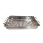 Assadeira Grande Nº4 Com Grelha De Alça Para Forno Belmar