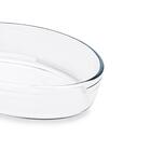 Assadeira Oval De Vidro 39 Cm X 27 Cm 4 L Cheff Brinox