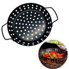 Assadeira Para Churrasco Grill Redonda 30,5x4cm Clink Ck4878