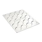 Assadeira Para Pão De Hamburguer 20 Cavidades Em Alumínio 58x