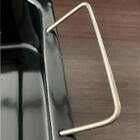 Assadeira Preta + Grelha Interna Esmaltada Retangular Forma