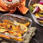 Assadeira Quadrada Com Alças 2,4l Travessa Refratária Sempre