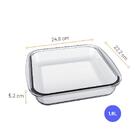 Assadeira Quadrada Marinex 1,8l