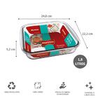 Assadeira Quadrada Marinex 1,8l