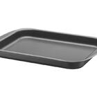 Assadeira Rasa 22cm 1 4l Brasil Grafite Aluminio Com Revestim