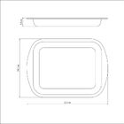 Assadeira Rasa Tramontina Brasil Alumínio Antiaderente Starfl