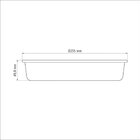 Assadeira Redonda Alumímio 24 Cm Preto