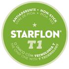 Assadeira Redonda Alumímio 24 Cm Preto