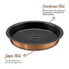 Assadeira Redonda Rochedo Gourmet Pro Rev