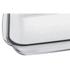 Assadeira Refratária Em Vidro Retangular 1,6 L Transparente