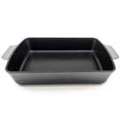 Assadeira Reta De Ferro 33,5 Cm 4 Litros Sauté Cinza Haus 575