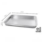 Assadeira Retangular 37x25x40mm Real 7103