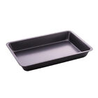 Assadeira Retangular Antiaderente Em Aço Caborno Lyor 28x17x3