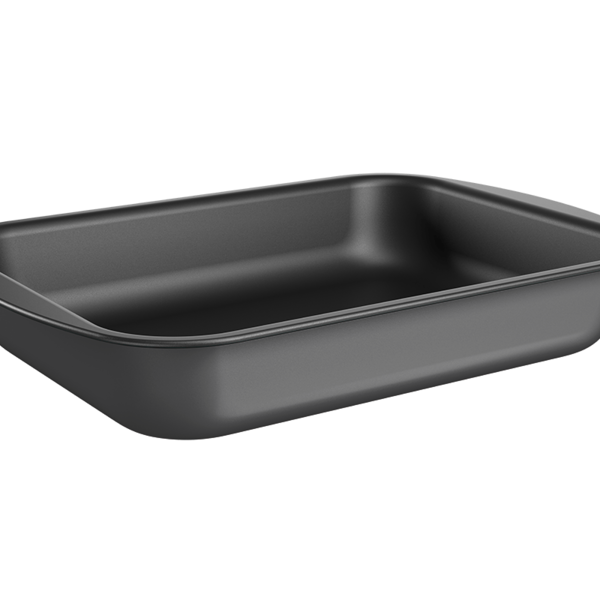 Assadeira Retangular Funda 39 5 Cm 39 5 X 28 6 X 6 6 Cm Grafi