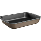 Assadeira Retangular Funda Antiaderente 39,5 Cm Fendi Brinox