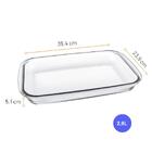 Assadeira Retangular Marinex Clássica 2,9l