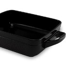 Assadeira Retangular Martelada 2 Litros-ceraflame - Preto