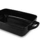 Assadeira Retangular Martelada 3,5 Litros-ceraflame - Preto