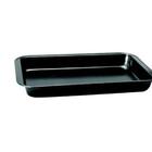 Assadeira Retangular Rasa 24x35cm Cor Chumbo - Yangzi