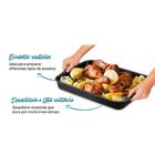 Assadeira Retangular Rochedo F3 Dura E Revestida