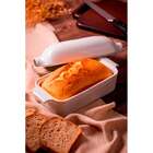 Assadeira Roaster Porcelana 35 Cm Com Tampa Branco Germer