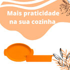 Assadeira Roaster Porcelana 35 Cm Sem Tampa Amarelo Germer