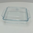 Assadeira Travessa Retangular Home&co Com Tampa Vidro Tempera