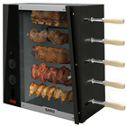 Assador A Gás 5 Espetos Rotativos Saro Chrglp