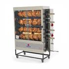 Assador De Frango Gás 4 Espetos Infra Pr-621 Progás + Tesoura