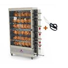Assador De Frango Gás 6 Espetos Tubular Pr-634 Progás + Tesou