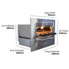 Assador Elétrico Rotativo De Embutir Hope Roast Smart 04 Espe