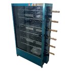 Assador Frango Forno Rotativo Infravermelho 6 Espetos Garfo S