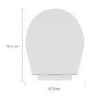 Assento Almofadado 3 Em 1 Com Fechamento Suave E Fácil Remoçã