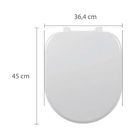 Assento Almofadado Astra Carrara Gelo Tcakge17