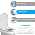 Assento Almofadado Astra Carrara Gelo Tcakge17