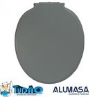Assento Almofadado Cinza Escuro Alumasa