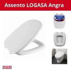 Assento Almofadado Logasa Angra Convencional Branco Astra