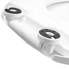 Assento Almofadado Suavit Oval Universal Branco Conv. Pp