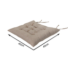 Assento Baixo Mercúrio Caqui 40x40cm Próxima