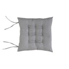 Assento Baixo Saturno Cinza 40x40cm Próxima