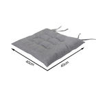 Assento Baixo Saturno Cinza 40x40cm Próxima