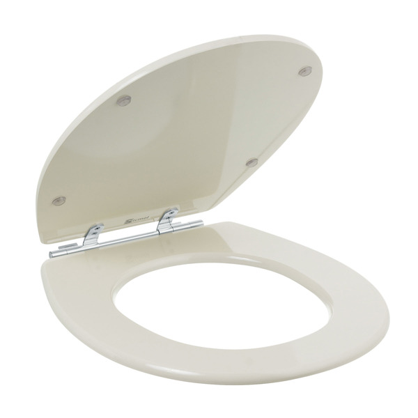 Assento Sanitário Madeira Bone Fechamento Comum Fixação Cromada Universal