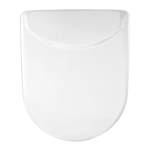 Assento Sanitário Plástico Branco Fechamento Comum Fixação Branca para Vaso Icasa Luna