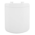 Assento Sanitário Plástico Branco Fechamento Comum Fixação Branca para Vaso Incepa Bali