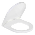 Assento Sanitário Plástico Branco Fechamento Comum Fixação Branca para Vaso Incepa Calypso