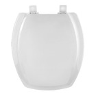 Assento Sanitário Plástico Branco Fechamento Suave Fixação Branca para Vaso Incepa Thema