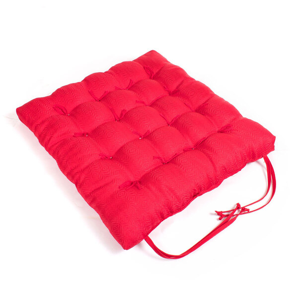 Assento Cadeira Futom Vermelho 40cm X 40cm