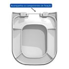 Assento Celite Elite Branco Soft Close Polipropileno Tupan