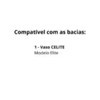 Assento Celite Elite Branco Soft Close Polipropileno Tupan