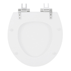 Assento Convencional Azalea Poliéster Fechamento Suave Branco Sensea